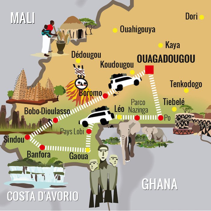 Itinerario Viaggio Burkina