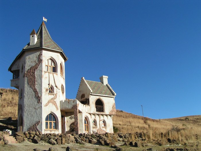 Sudafrica: caverna o castello?