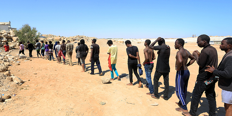 migranti in libia