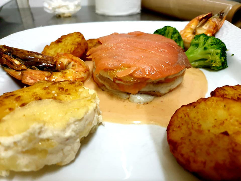 Millefoglie al salmone Tafarit