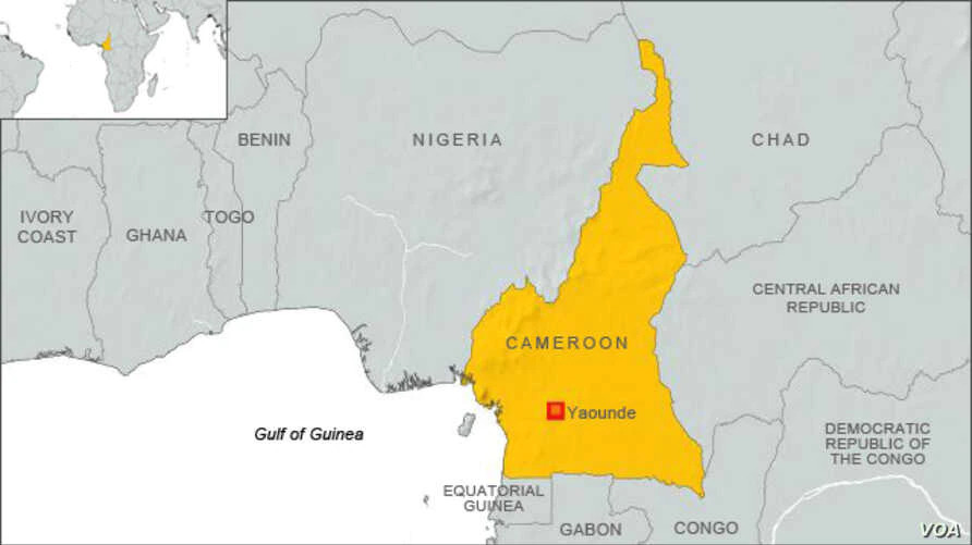 camerun mappa